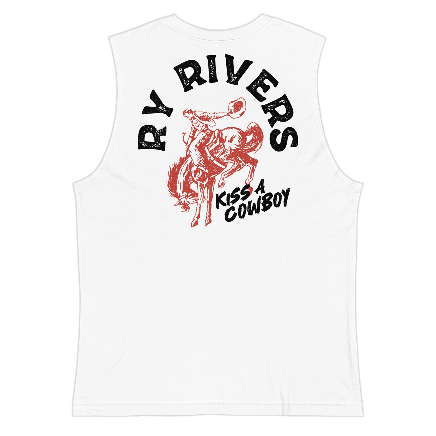 Kiss A Cowboy Muscle Shirt